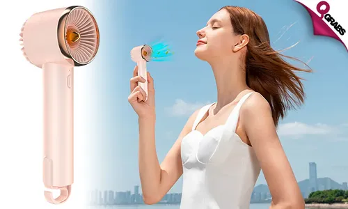 Turbo Mini Handheld Fan!